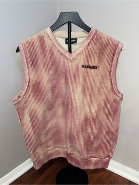 Pleasures Focused Cord Vest. Large